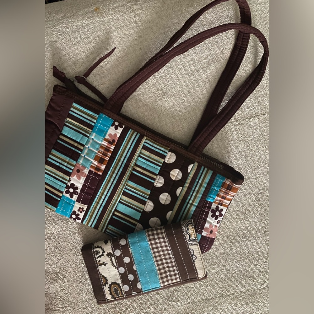 Purse and matching wallet